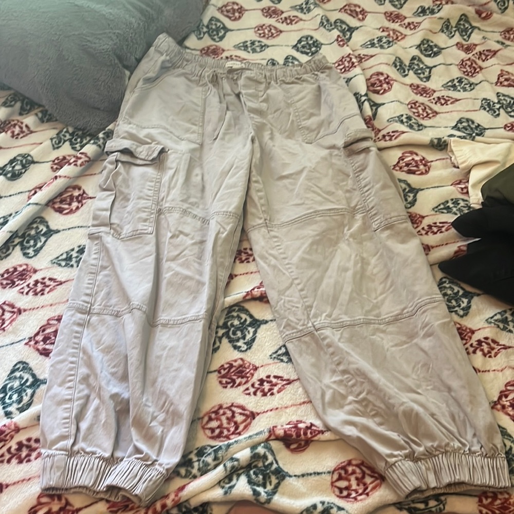Aeropostale, khaki cargos, XL, women, used